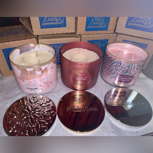 ✨$16 each✨Bath & Body Works BRAND NEW 3-Wick Candles - Picture 2 of 8